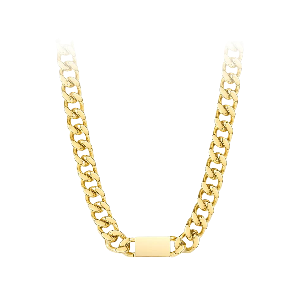 Cuboid Chain Necklace