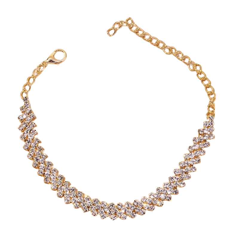 Zirconia Luxury Chain Anklet