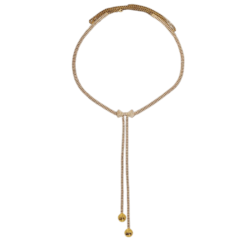 Crystal Tassel Waist Chain